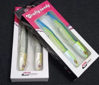 VINILOS 13 CM PESCA CINNETIC NUEVOS