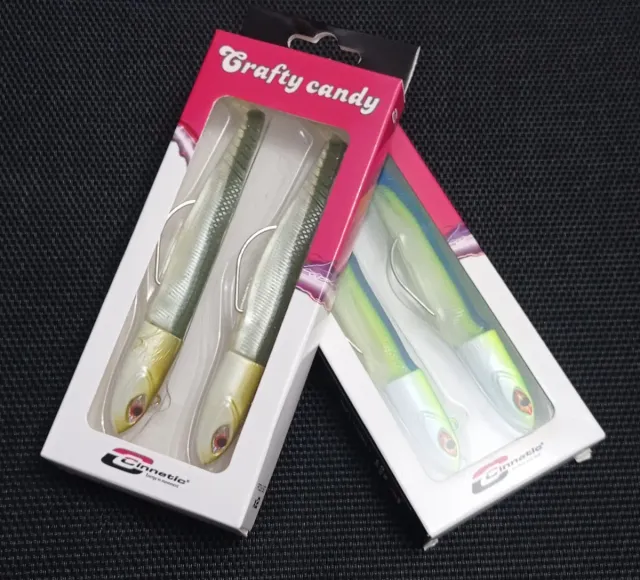 VINILOS 13 CM PESCA CINNETIC NUEVOS