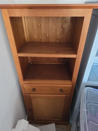 Conjunto de 3 pza Muebles de madera precioso muy c