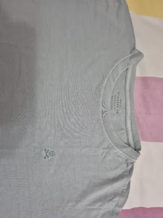 Camiseta Scalpers Hombre Talla M Azul