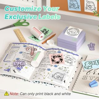 Mini Impresora PM290 Morada y Blanca