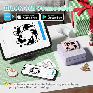 Mini Impresora PM290 Morada y Blanca