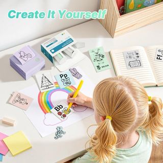 Mini Impresora PM290 Morada y Blanca