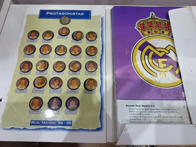 Colección Pins Real Madrid Campeón 94-95