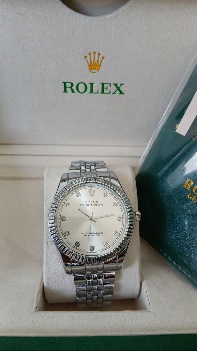 Reloj Rolex Plata