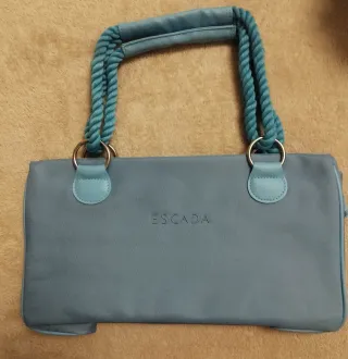 Bolso neceser Escada azul
