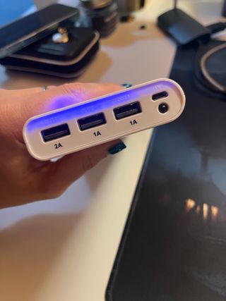 Power bank 20000 mAh bianco