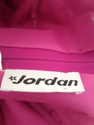 Vestido fiesta rosa fucsia con bolso