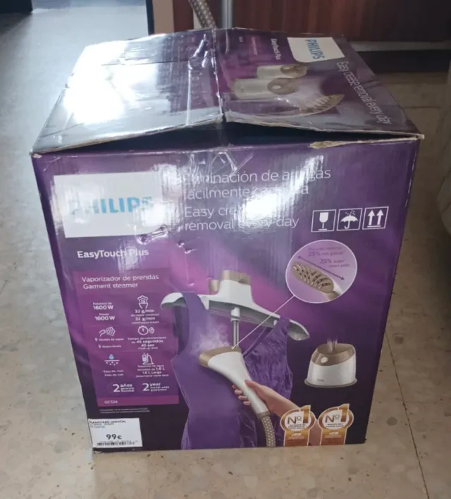 Plancha Vertical Philips 1600W