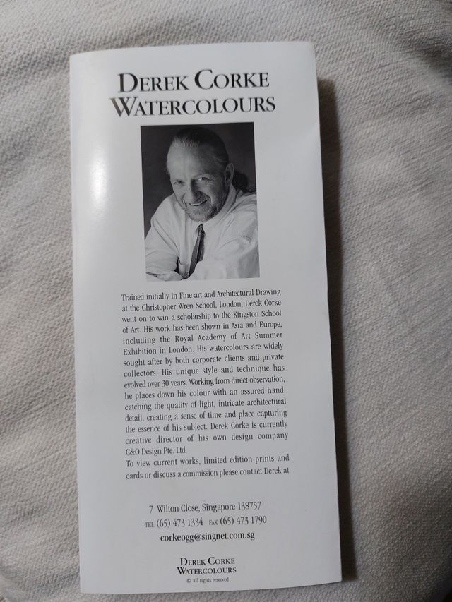 Impresión Harry's Bar, Boat Quay, Singapur '99