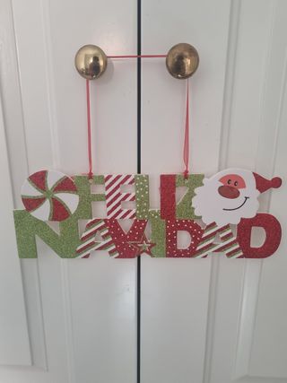 Adorno Navideño Papá Noel Solar