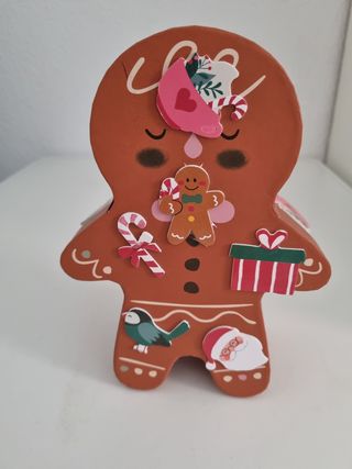 Adorno Navideño Papá Noel Solar