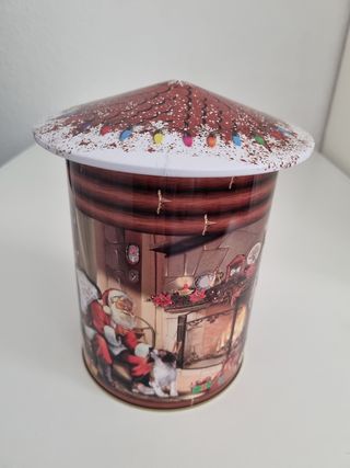 Adorno Navideño Papá Noel Solar