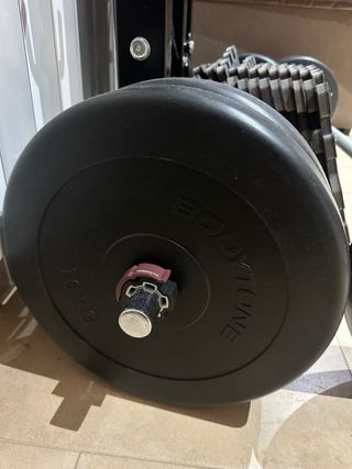 Banco Press Banca con Pesas Tectake