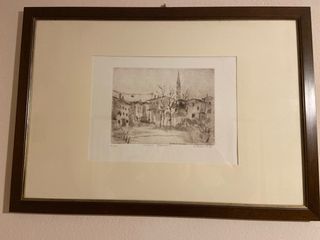 Litografia STORIA CITTADINA 1988 “G. Tajariol “