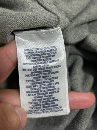 Jersey Polo Ralph Lauren gris con parches