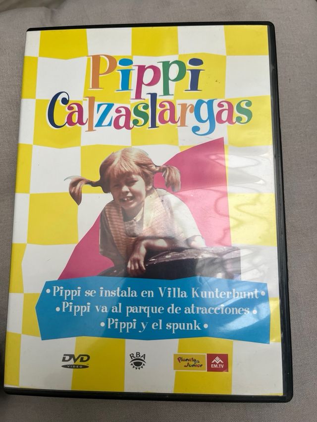 Pack 3 DVDs Pippi Calzaslargas