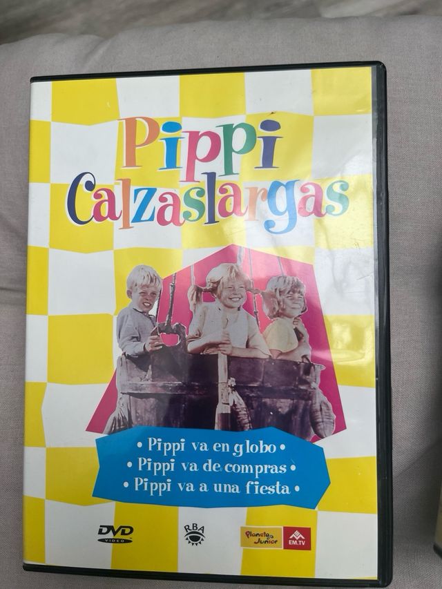 Pack 3 DVDs Pippi Calzaslargas