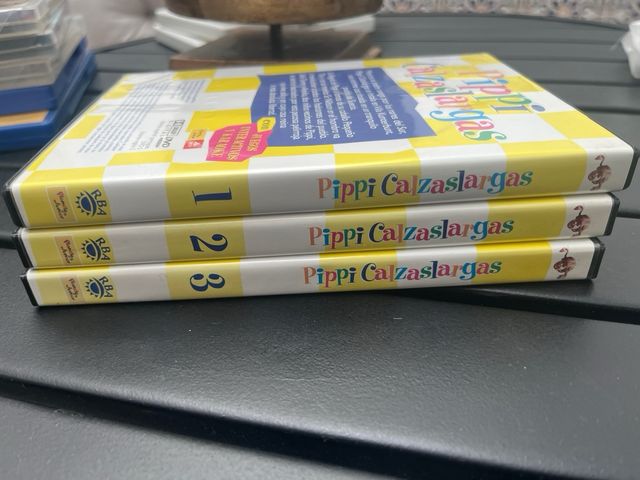 Pack 3 DVDs Pippi Calzaslargas