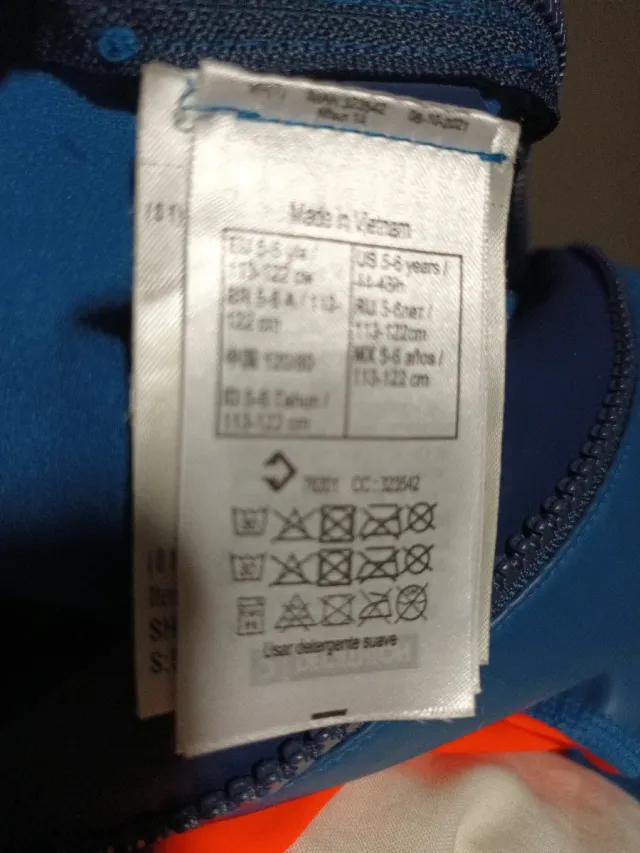 Traje neopreno piscina  niño Nabaiji. 5-6 años.