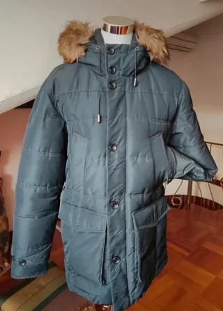 Giubbotto Zara Uomo Blu Taglia L