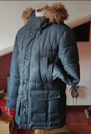 Giubbotto Zara Uomo Blu Taglia L