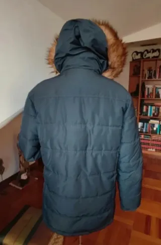 Giubbotto Zara Uomo Blu Taglia L