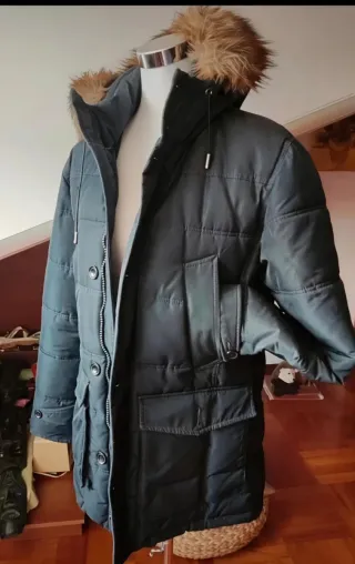 Giubbotto Zara Uomo Blu Taglia L