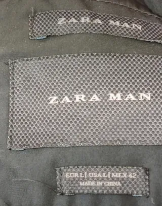 Giubbotto Zara Uomo Blu Taglia L