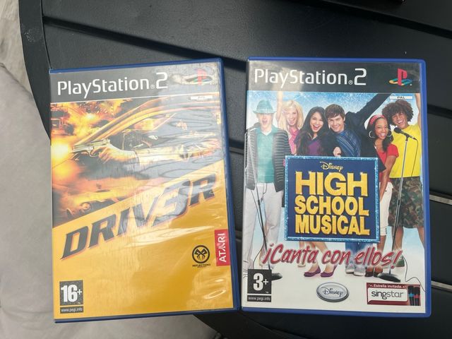 Juegos PS2: Driver y High School Musical