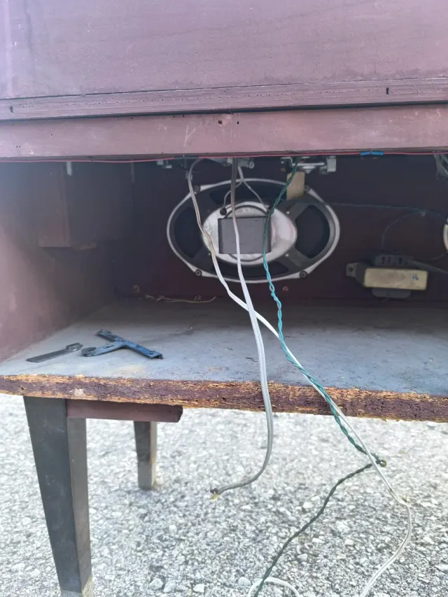 Mueble Radio Tocadiscos Telefunken