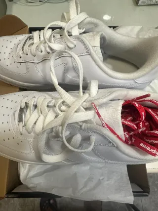 Zapatillas Nike Air Force 1 Blancas, como nuevo.