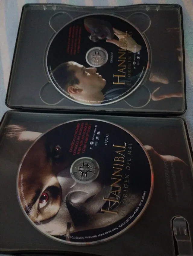 Hannibal El Origen del Mal DVD Metálica 2 Discos
