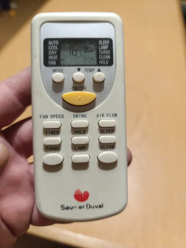 Mando Aire Acondicionado Saunier Duval