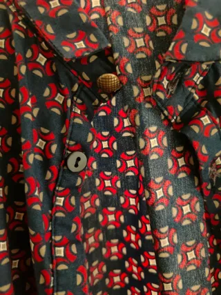 Camicia Berna uomo fantasia geometrica