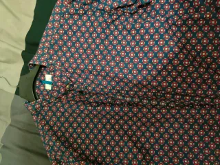 Camicia Berna uomo fantasia geometrica