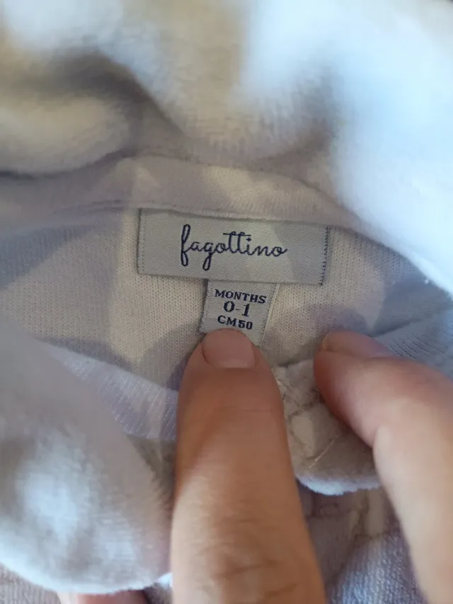 Tutine neonata 50 cm, set 4 pezzi