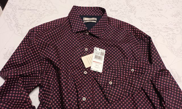 Camisa Mango Hombre Talla XL