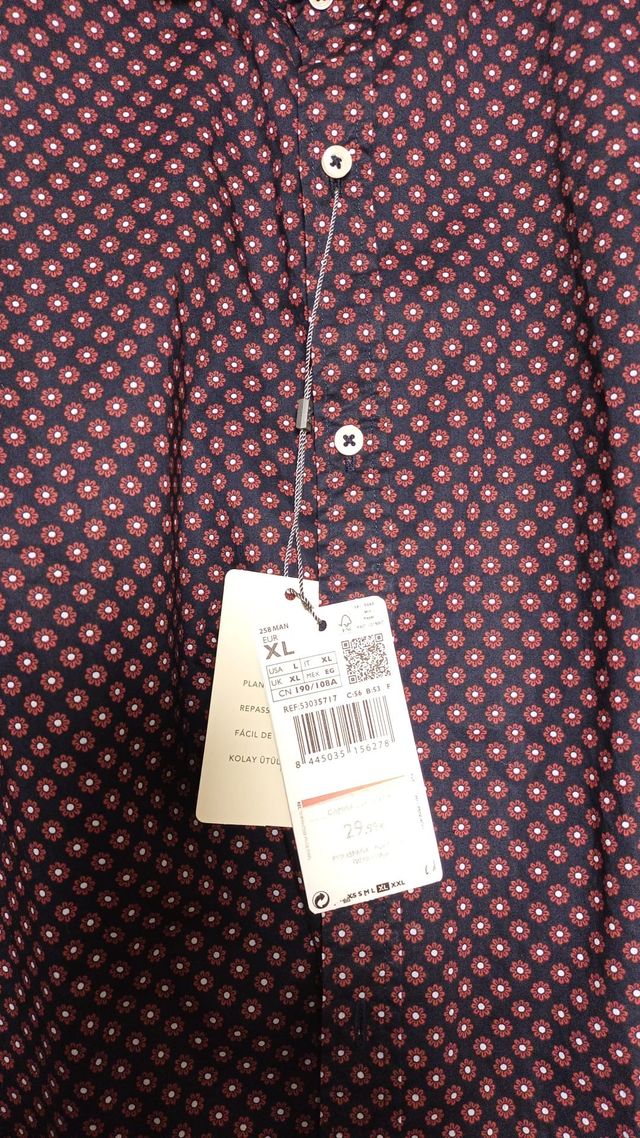 Camisa Mango Hombre Talla XL