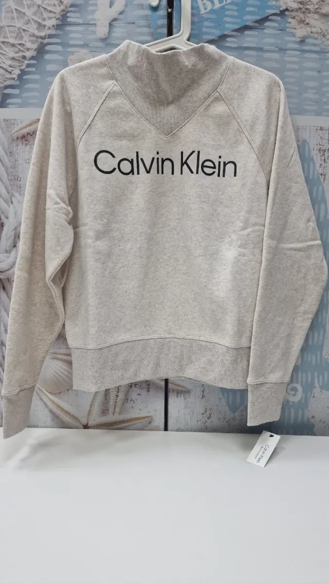 Sudadera Calvin Klein Beige/Gris
