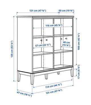 Armario blanco Ikea Idanas