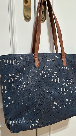 Bolso DESIGUAL Azul Grande