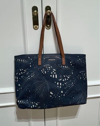 Bolso DESIGUAL Azul Grande