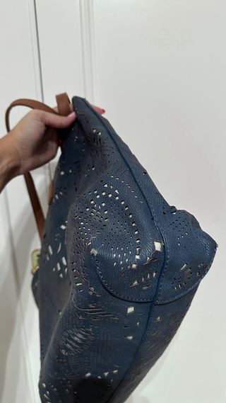 Bolso DESIGUAL Azul Grande