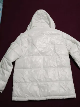Piumino Moncler Bianco Taglia M