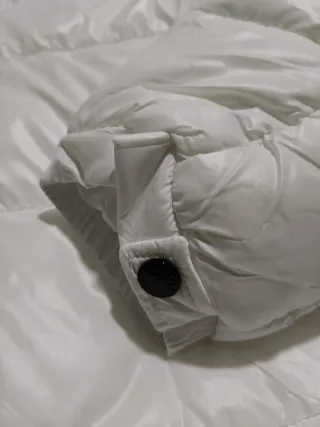 Piumino Moncler Bianco Taglia M
