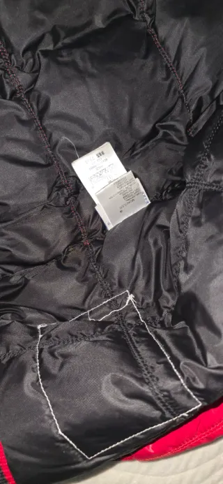 Men's MONCLER BRICE Red Down Puffer Casual Bomber