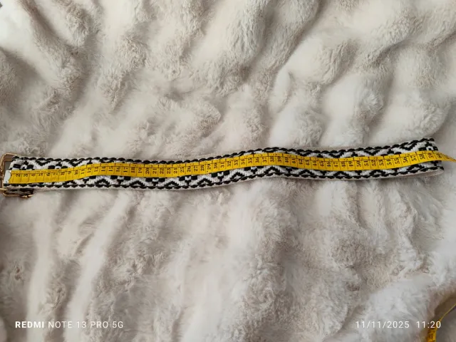 Correa de bolso geométrica