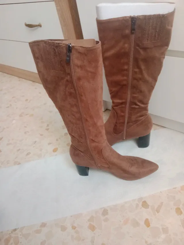 Botas altas marrones Talla 39