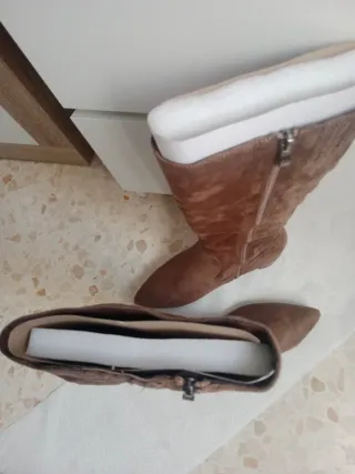Botas altas marrones Talla 39